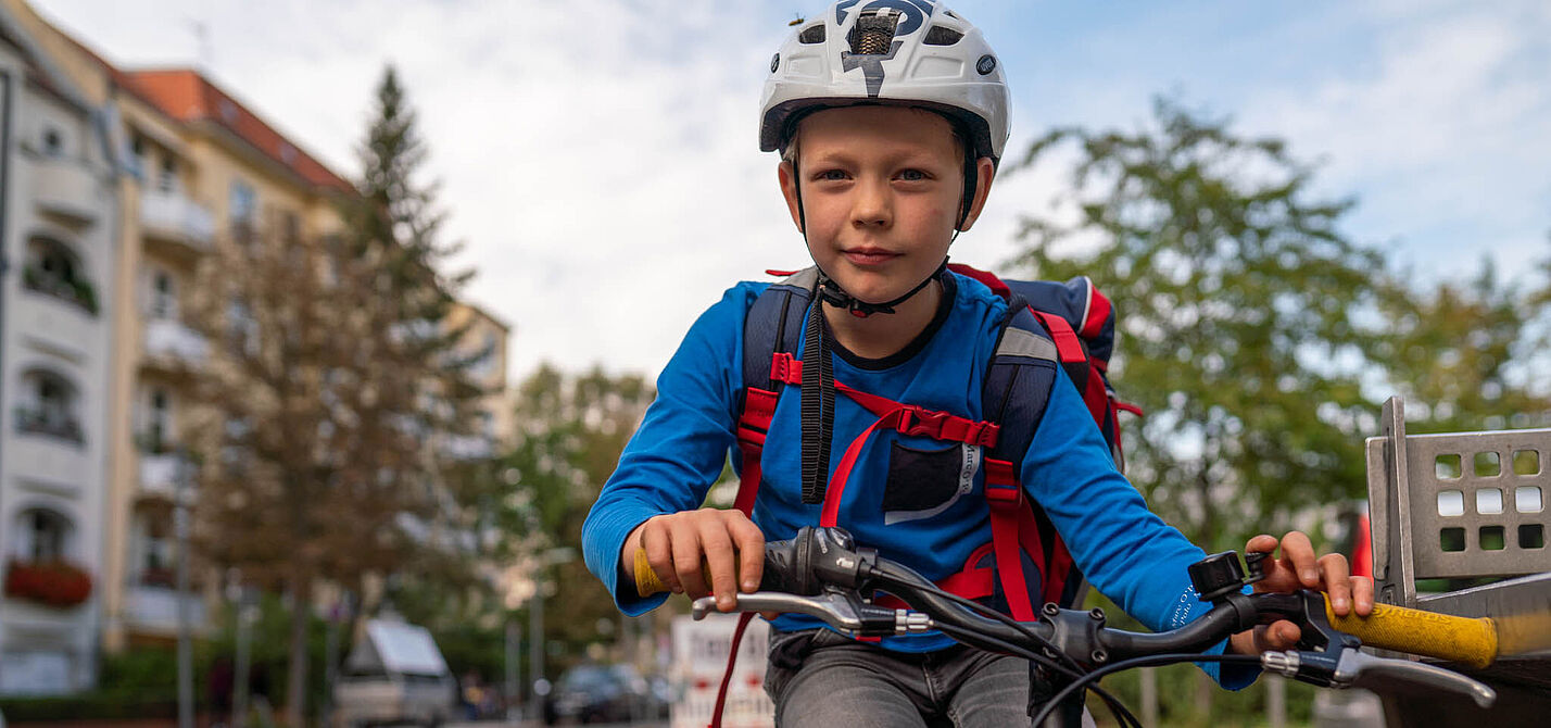 Sicher auf dem Rad zur Schule